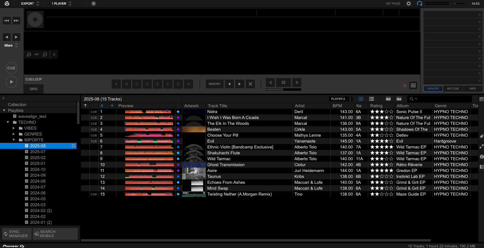 Rekordbox Library Management Software
