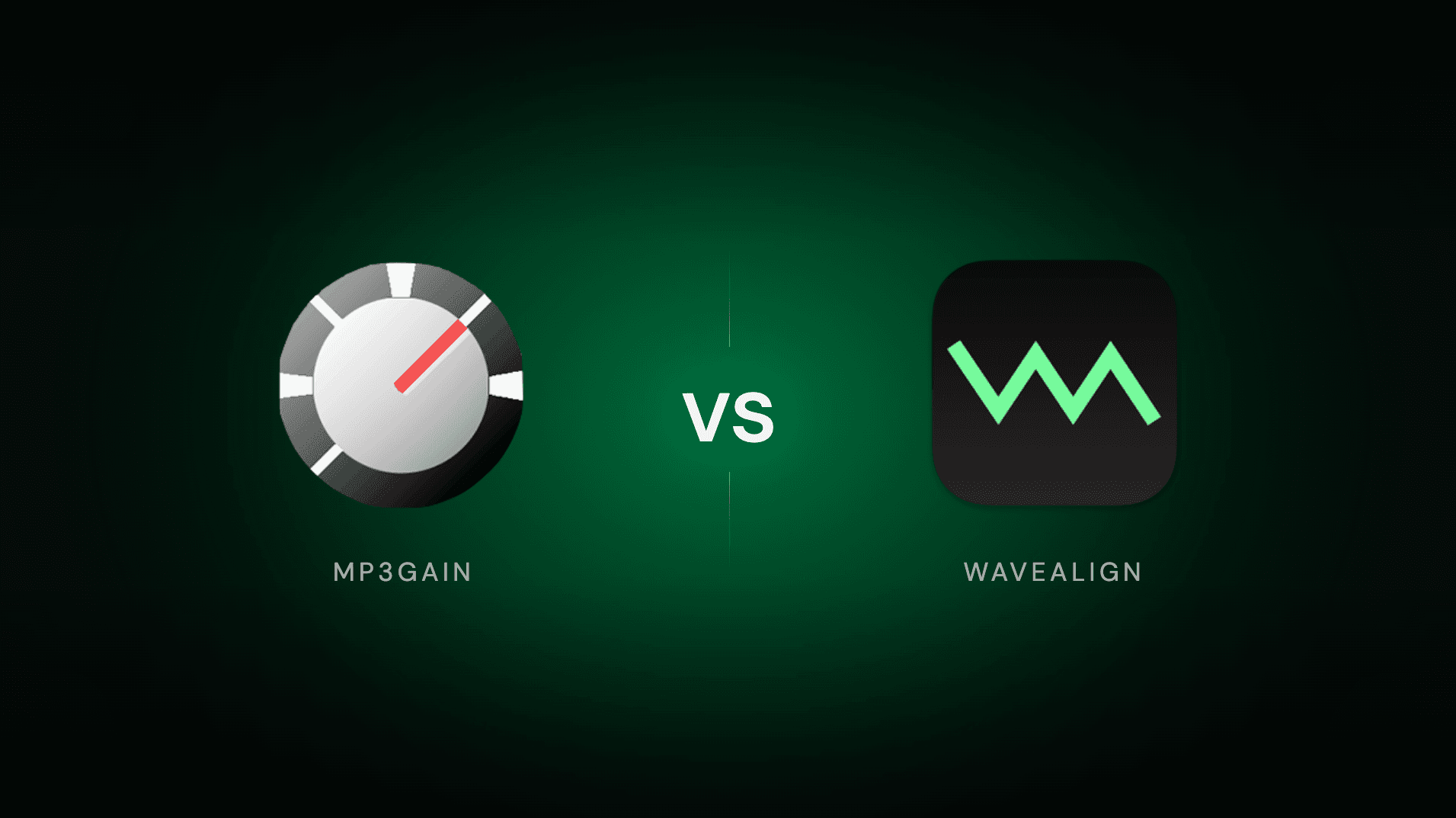 MP3Gain vs waveAlign