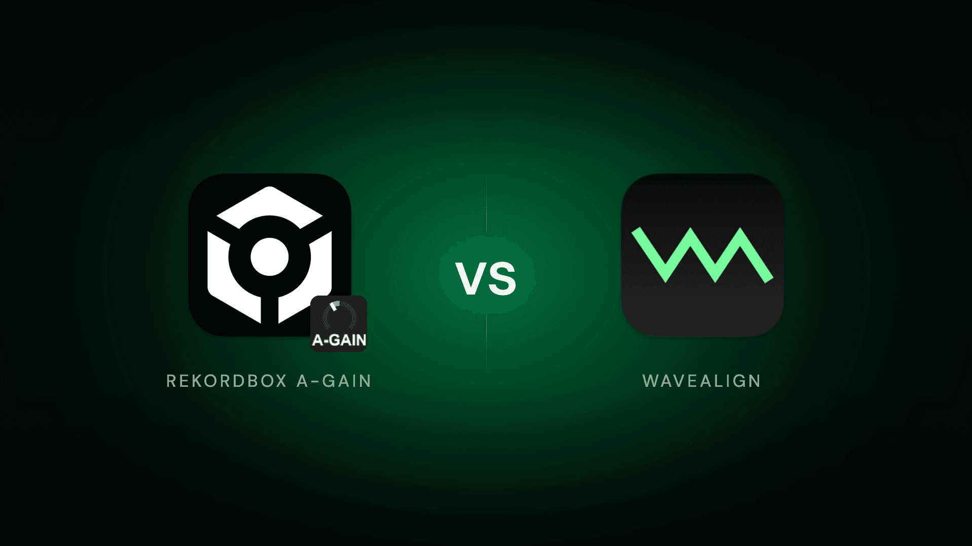 waveAlign vs rekordbox Auto Gain